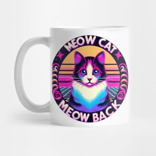 baby lasagna meow cat please meow back Mug